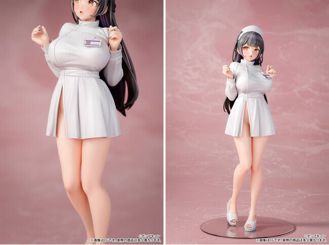 ポップキュン先生オリジナルイラスト ナースさん バンソウコウVer. 1/6スケール