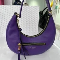[S] MARC JACOBS H920L03FA22-522 THE CRUISER CRESCENT SMALL SHOULDER BAG,HELIOTROPE, 196611020381 [FINAL SALE] (SMJ126)