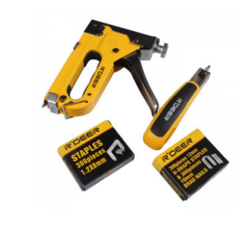 飛鹿牌 套裝三用重型手動梳化槍連起釘器(6套/盒)