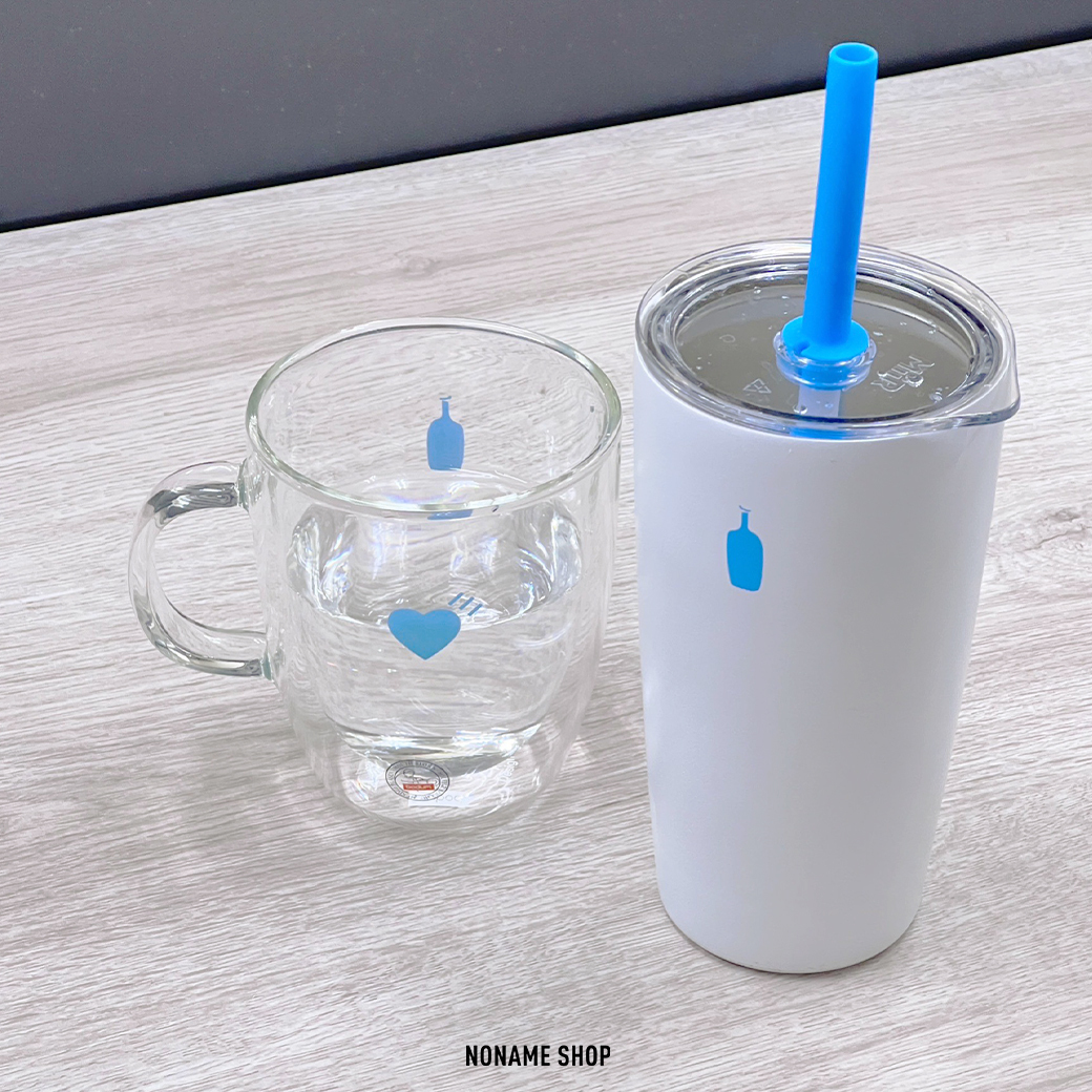 HUMAN MADE x BLUE BOTTLE 聯名款隨行杯雙層馬克杯兩款