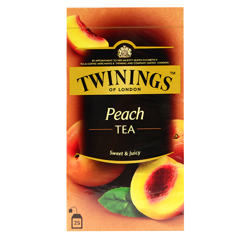 TWININGS唐寧茶-香甜蜜桃茶 (2gx25入)