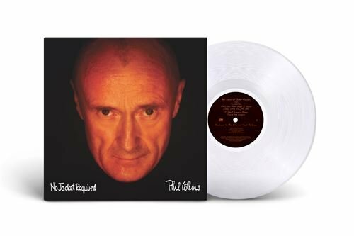 Phil Collins - No Jacket Required LP (Clear Vinyl)