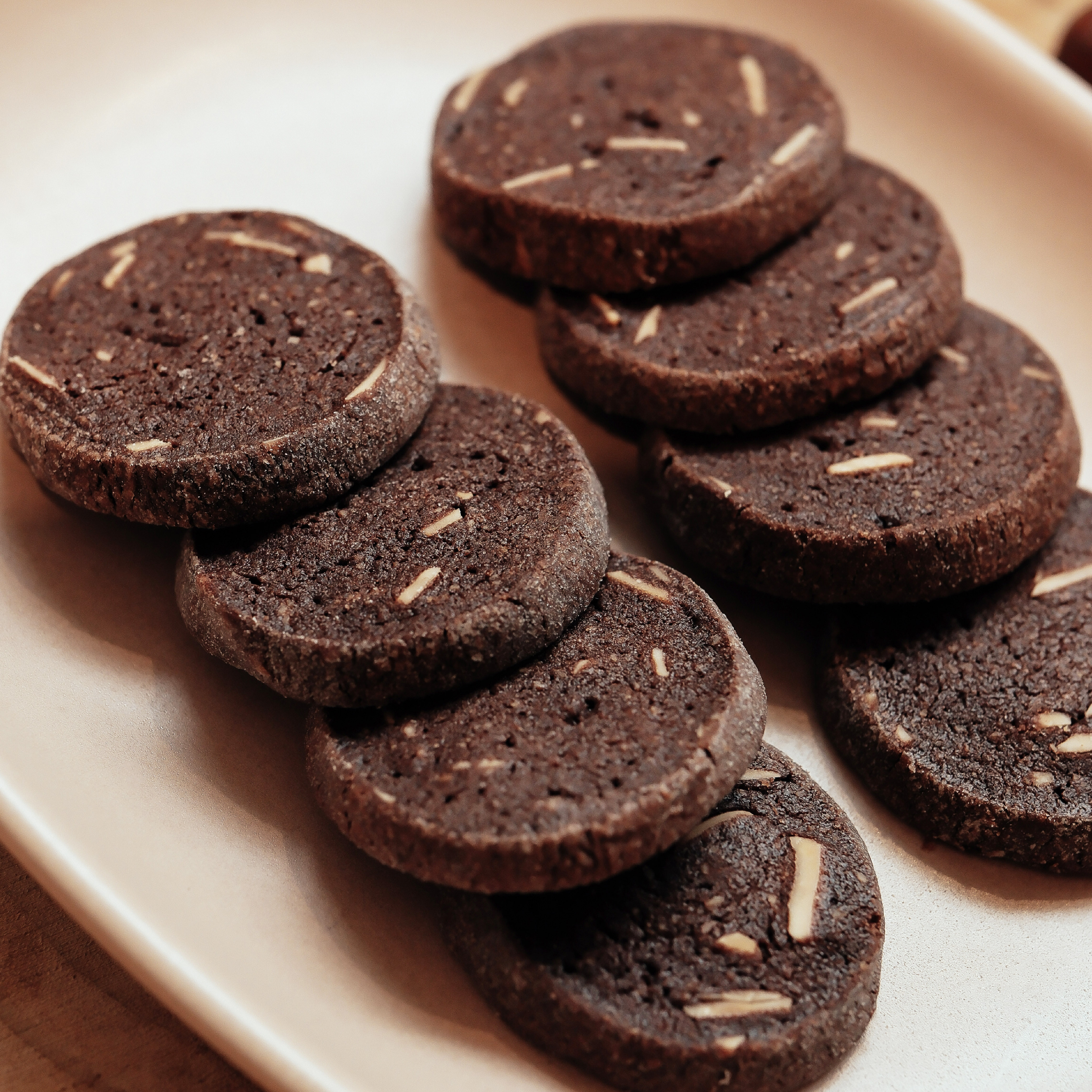 【兩件折50元】可可杏仁法式手工餅乾