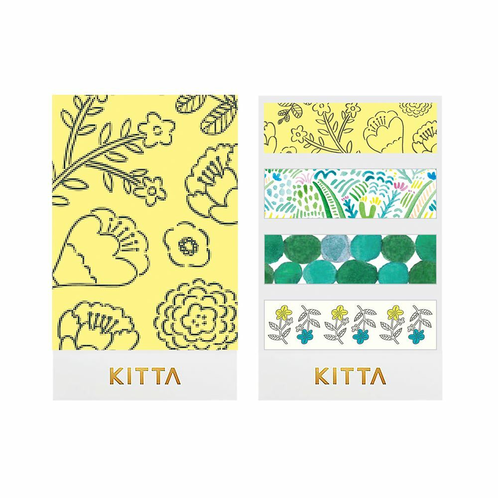 KITTA隨身攜帶和紙膠帶_植物系 (KIT036)