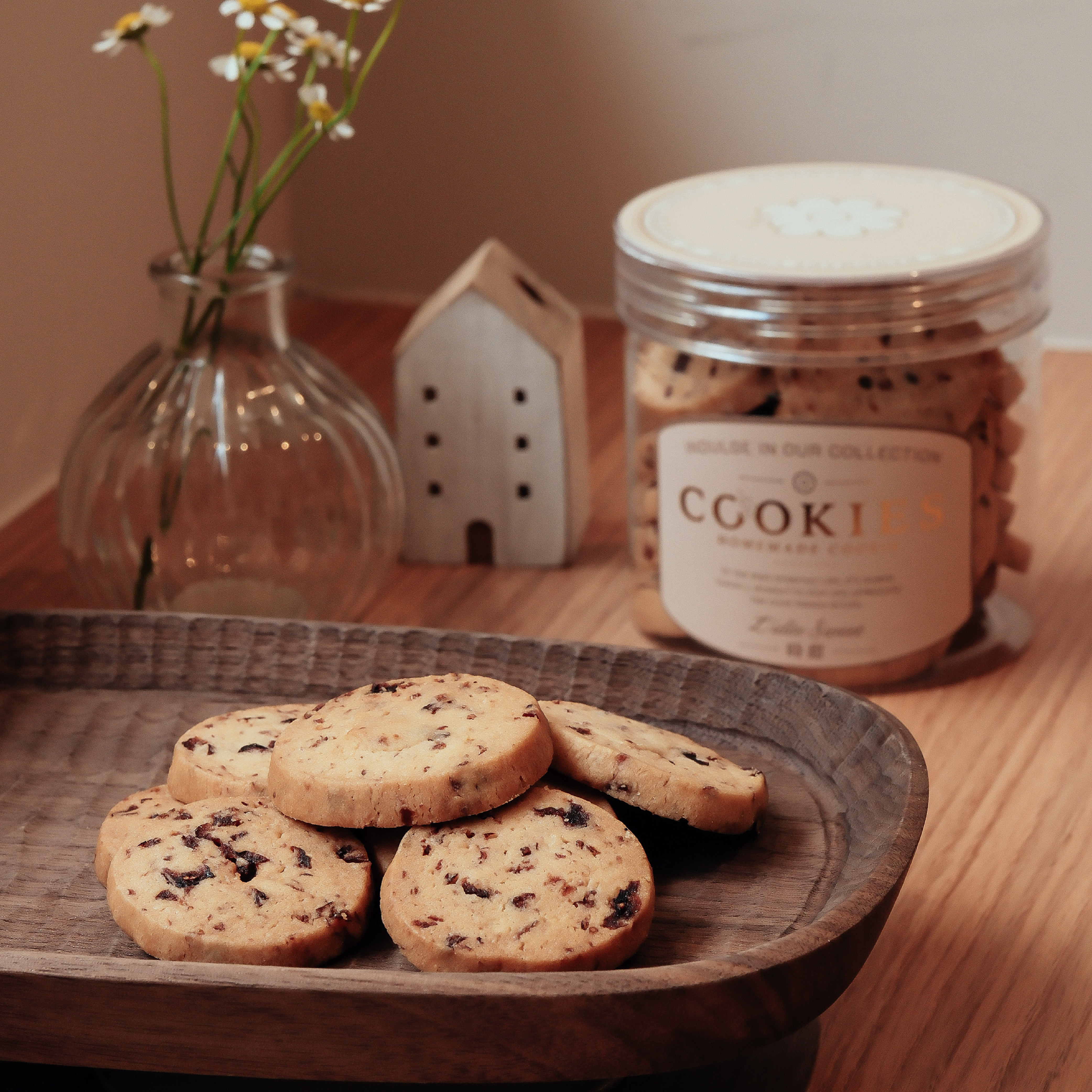 【兩件折50元】果香蔓越莓法式手工餅乾