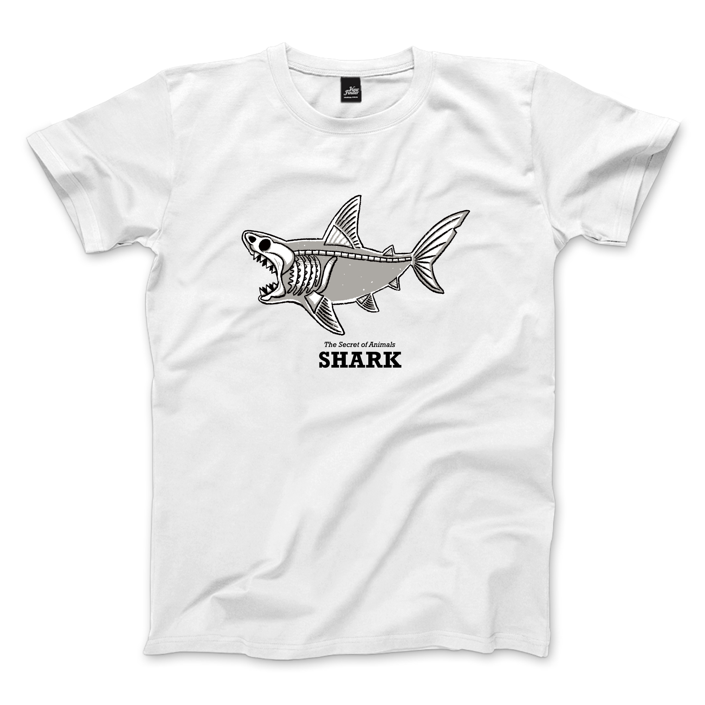 動物的小秘密】純棉短袖T恤｜X光軟骨鯊