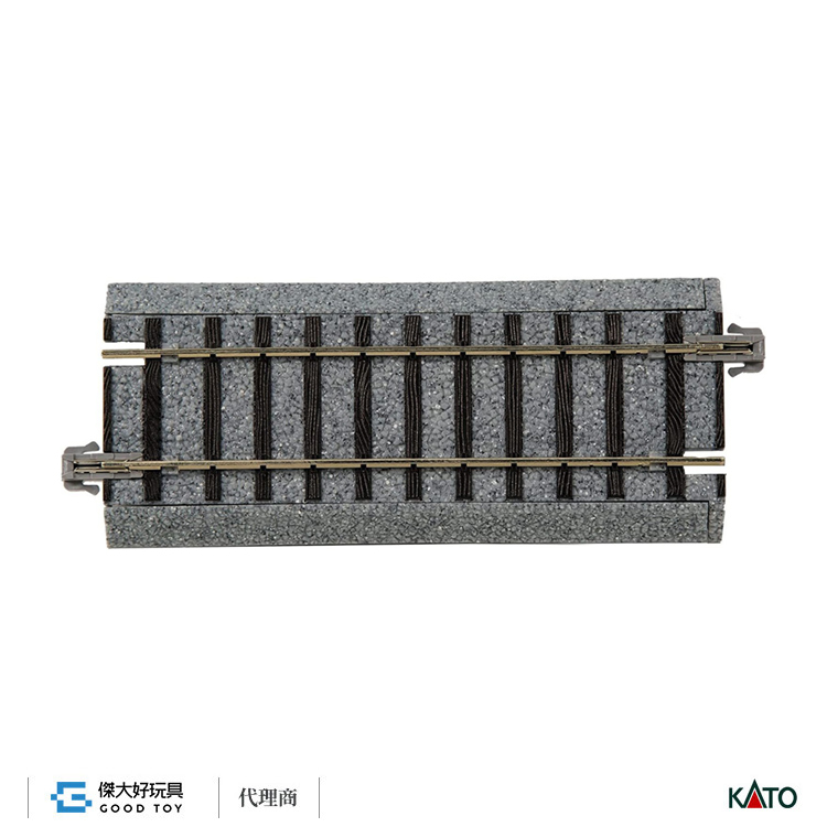 KATO 2-192 (HO) 6號道岔輔助直線線路 97mm (4入)