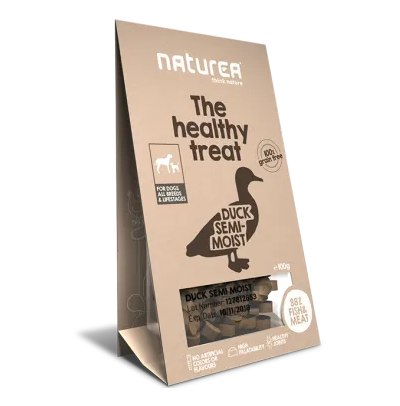 Naturea Healthy Treat Duck For Dogs all Breeds & Lifestages 100g