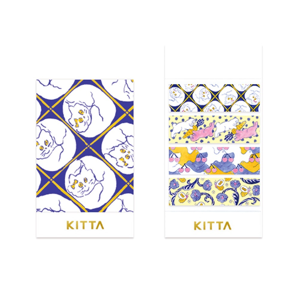 KITTA隨身攜帶和紙膠帶_動物(北澤平祐設計款)(KIT065)