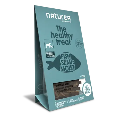 Naturea Healthy Treat Fish For Dogs all Breeds & Lifestages 100g