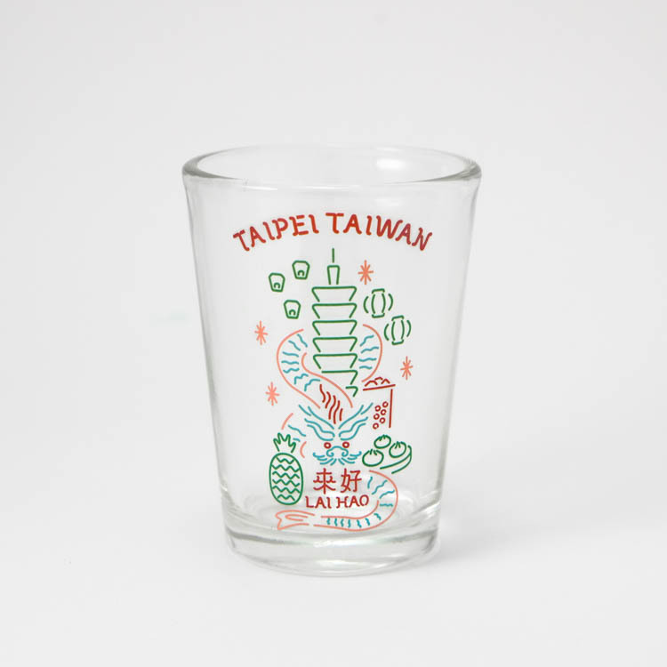 來好】TAIWAN CITYシリーズ - ビールグラス|來好 台湾雑貨店