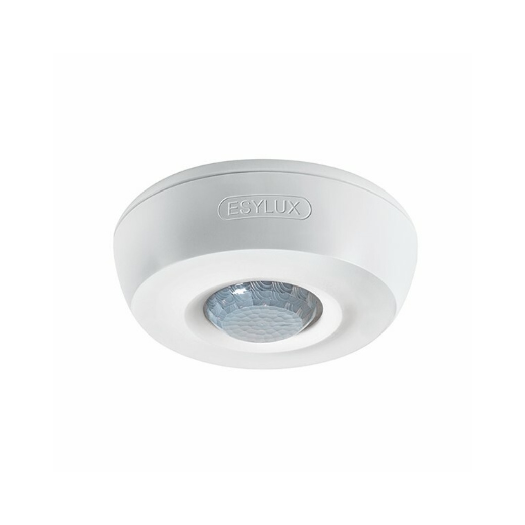 ESYLUX MD 360I/8 基本運動探測器，帶 360° 檢測範圍，用於天花板安裝