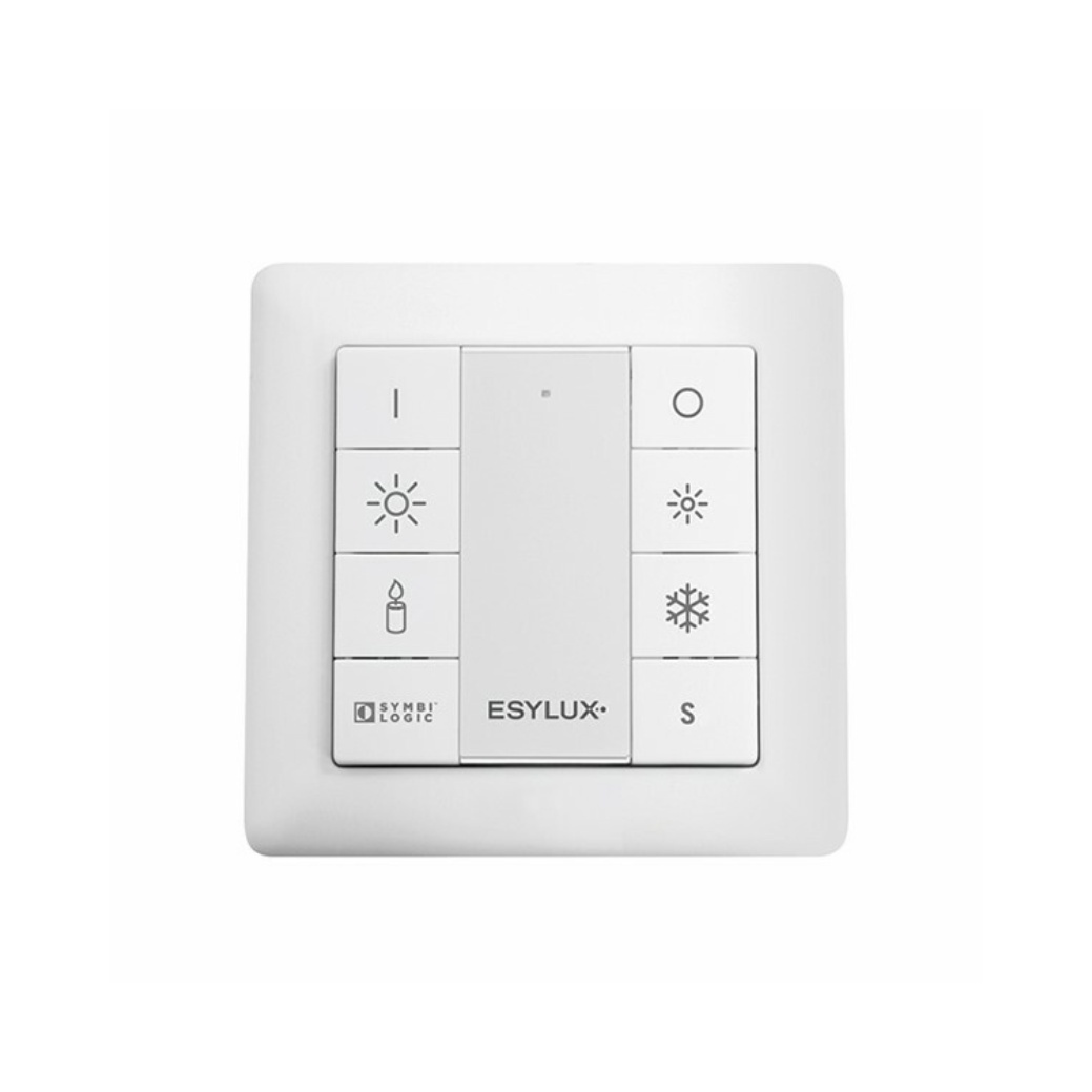 ESYLUX PUSH BUTTON x8 TW ELC DALI 8 X PUSH BUTTON TUNABLE WHITE
