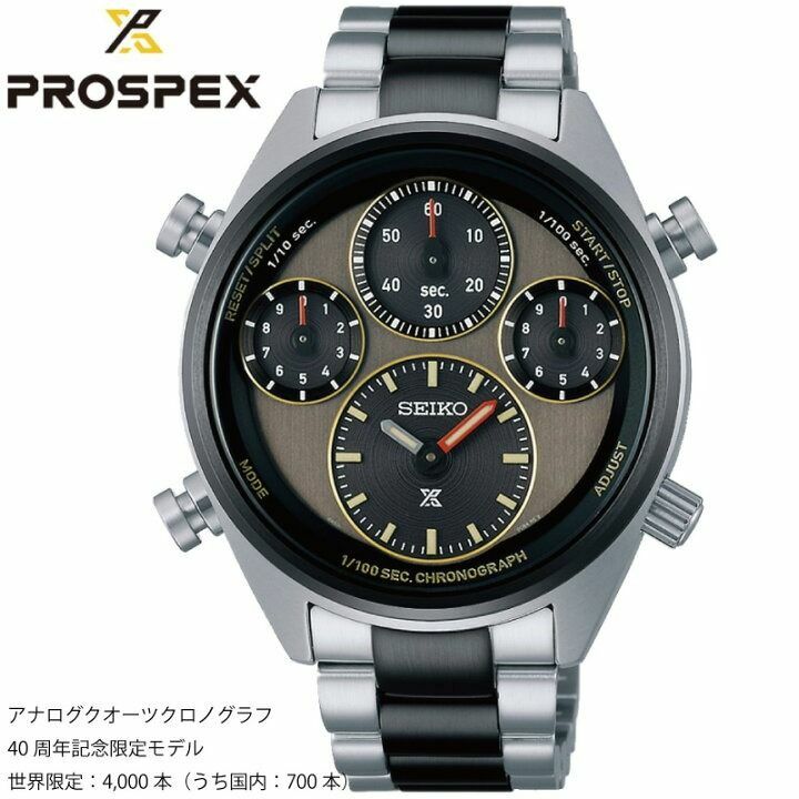 Seiko Prospex SBER005 SFJ005 SPEEDTIMER Solar Chronograph watch  太陽能 精工 40週年限定手錶
