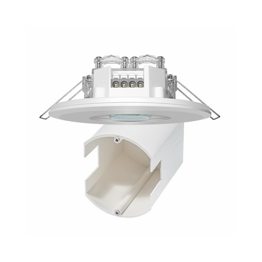 ESYLUX PD-FLAT-E 360I/8 圓形白色設計存在檢測器，範圍 8 M IN Ø