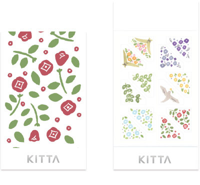 KITTA隨身攜帶手帳貼 Seal 花邊角框(KITD015)