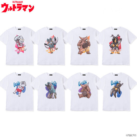 Pbandai 預訂2023/9月 ウルトラマン　勝負の行方シリーズ Tee(全8種）
