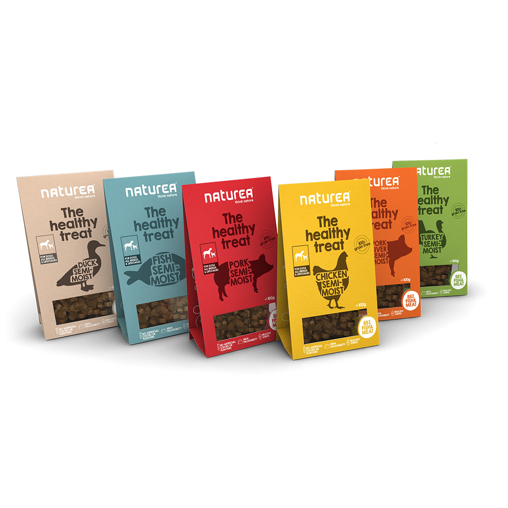 Naturea Healthy Treat Pork For Dogs all Breeds & Lifestages 100g EXP: 07/2026