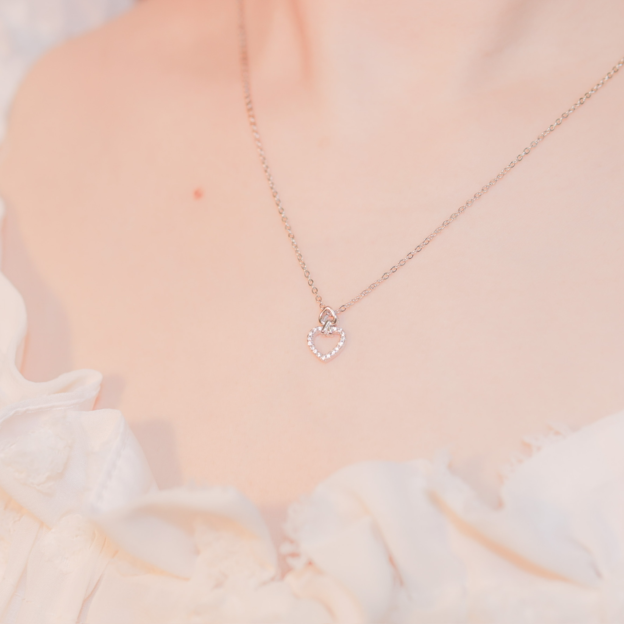 | 925 Silver・White Gold・Rose Gold | Real Wish Necklace（Silver / Rose Gold) | NE0648 |