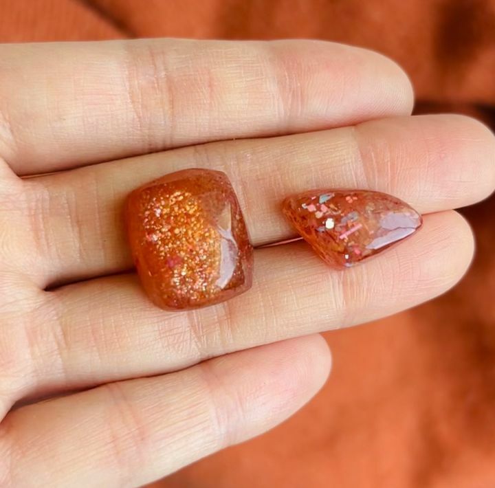 [原石] 金太陽石 水晶墜面