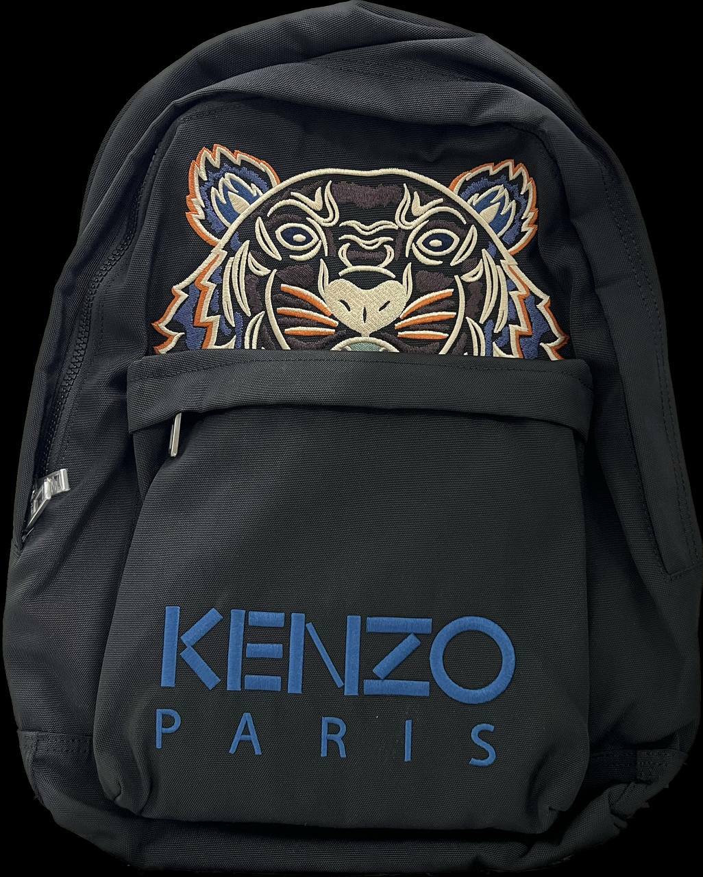 [S] KENZO TIGER PRINT BACKPACK,BLACK, 3612230318274 (SK99)