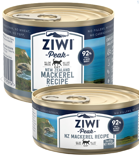 ZiwiPeak貓罐頭 鯖魚配方