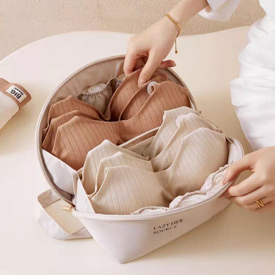 北歐風旅行用內衣收納袋