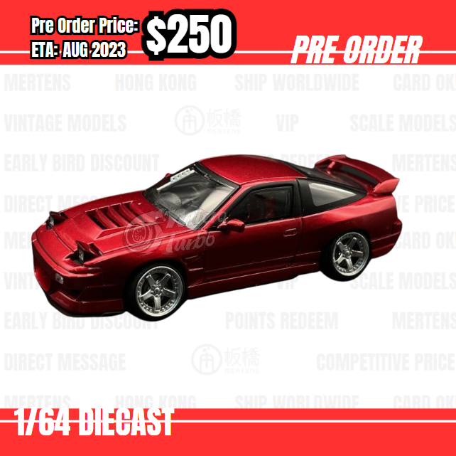 PO-$250 * Micro Turbo * 1:64 Nissan Miyabi 180SX (S13 Silvia) Spirit Rei [12/07]