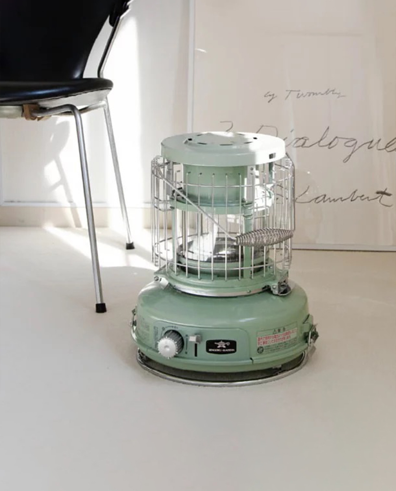 日本千石阿拉丁 卡式瓦斯暖爐 (玻璃觀賞版)｜單次租借｜露營・車泊・戶外取暖首選