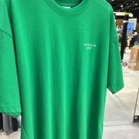 [S] ADLV BASIC LOGO SEASON2 SHORT SLEEVE T-SHIRT,GREEN, ADLV23SS-SSLBSN-GRN (SAV187)