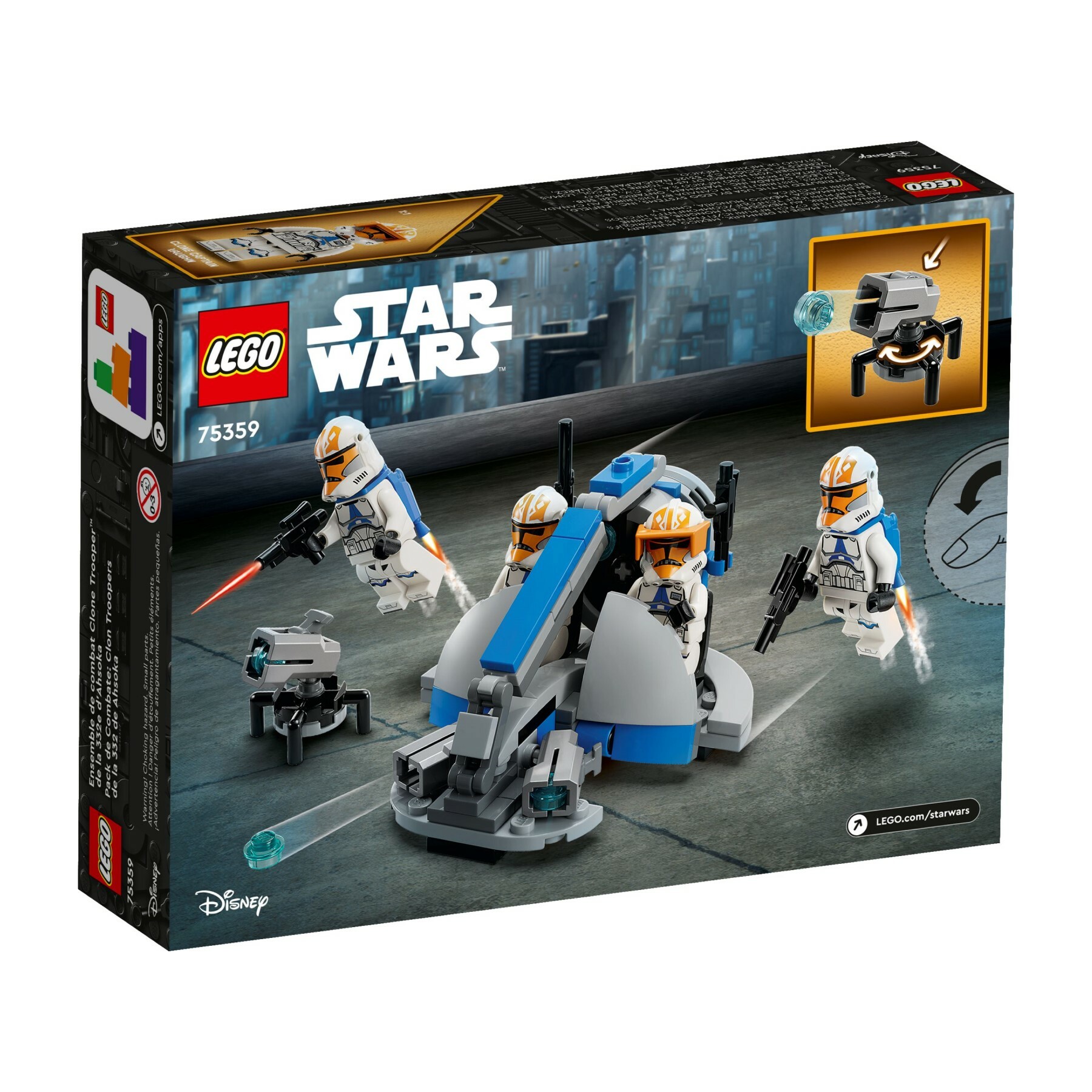 75359 - 332nd Ahsoka's Clone Trooper™ Battle Pack