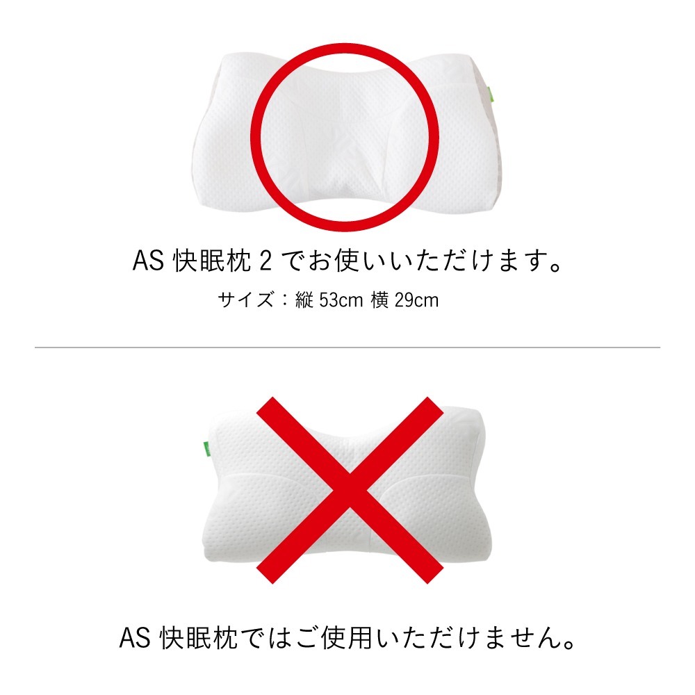 SU-ZI - (FROZEN S II) AS2/SS專用 涼感枕頭套  (涼感白/1個入)  (特價貨品, 不設退換)