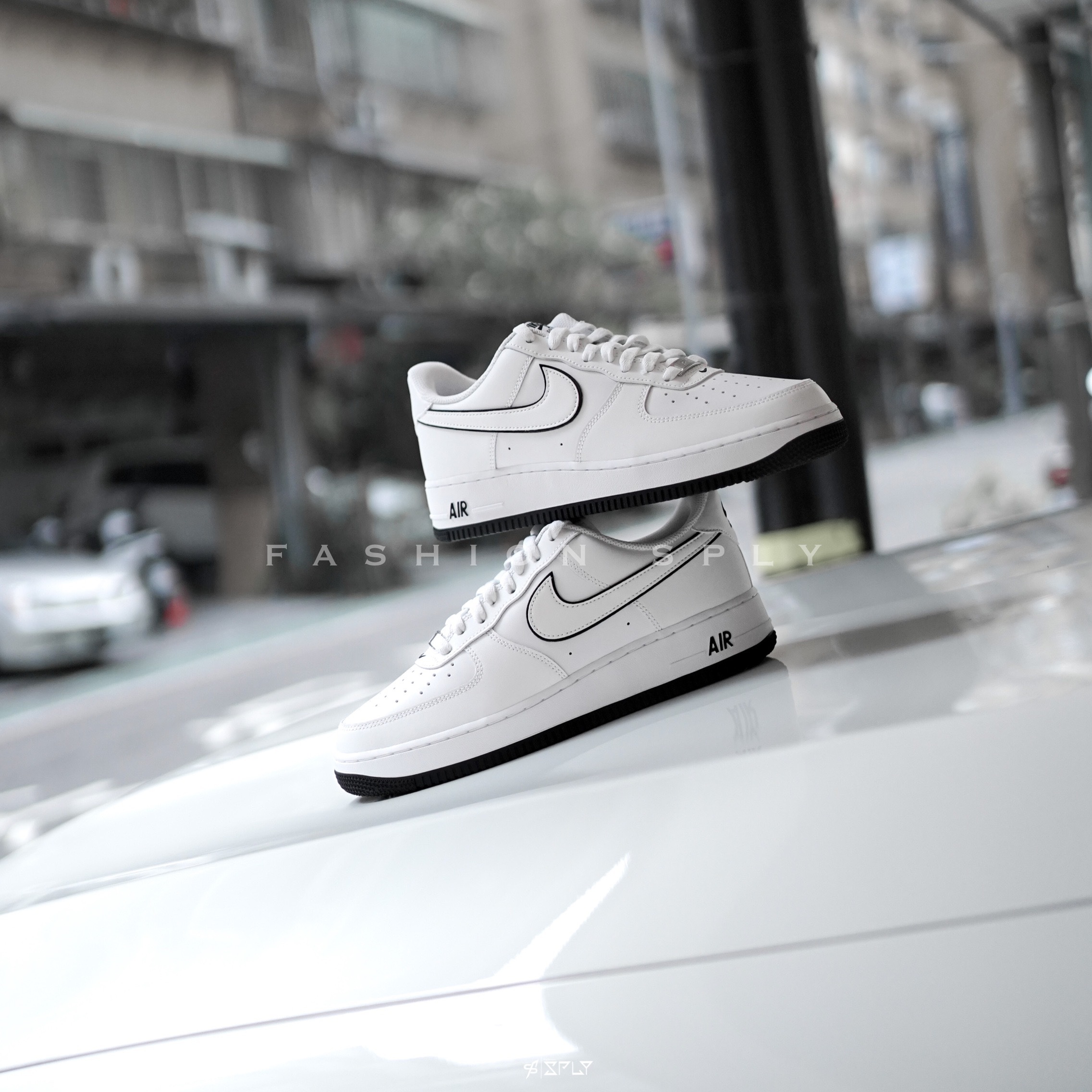 Nike Air Force 1 Low White Black 滾邊黑 DV0788-103