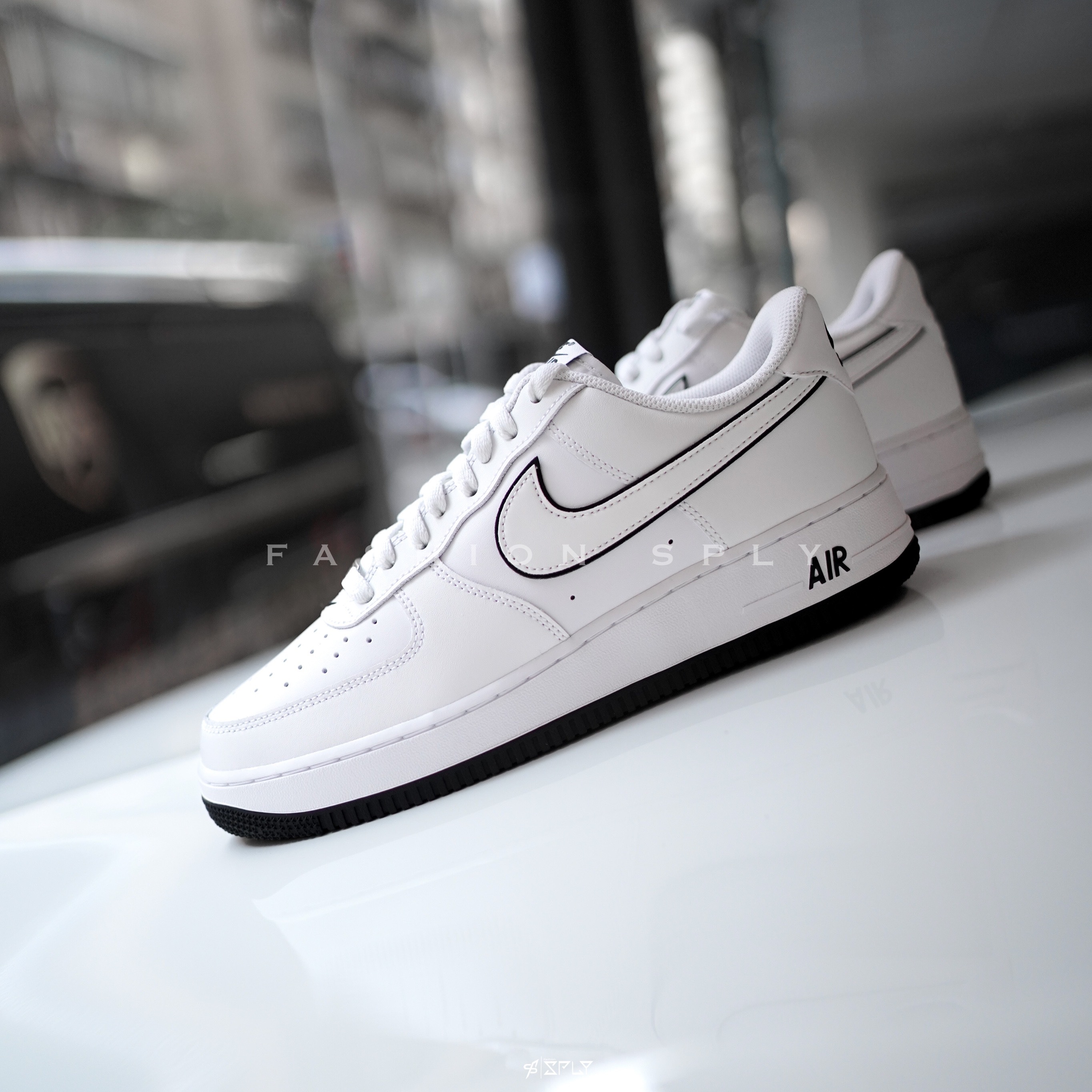 Nike Air Force 1 Low White Black 滾邊黑DV0788-103