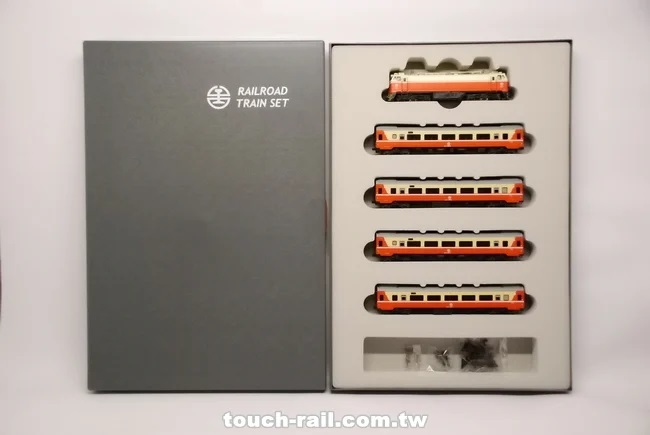 鐵支路 VT1101 N規 E200莒光號車輛組 (1+4)