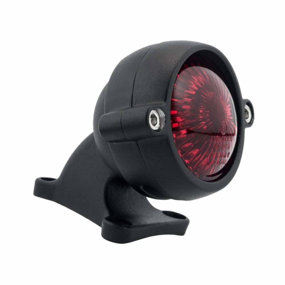 Motone LED 尾燈 極簡圓 - 磨砂黑