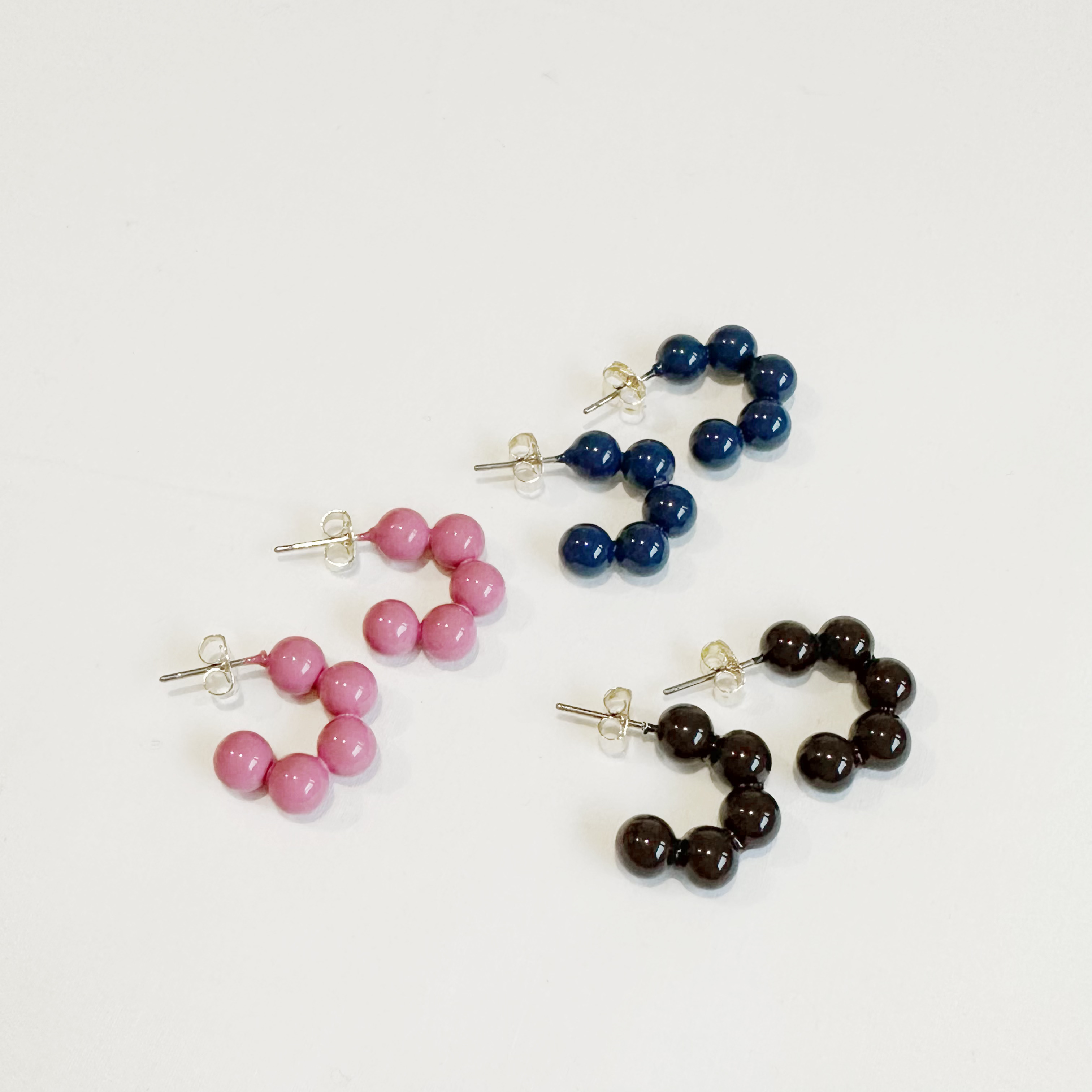 色彩小Doughnut耳環