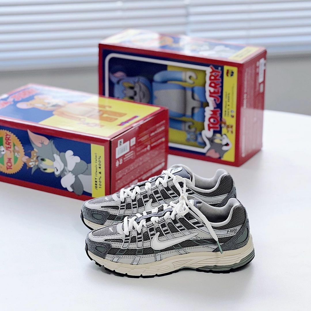 Nike P-6000 礦石灰 灰藍 奶油底 復古 慢跑鞋 FN7509-029