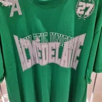 [S] ADLV X LISA SPORTY UNIFORM SHORT SLEEVE TSHIRT,GREEN, ADLV23SS-SSSPUN-GRN (SAV201)