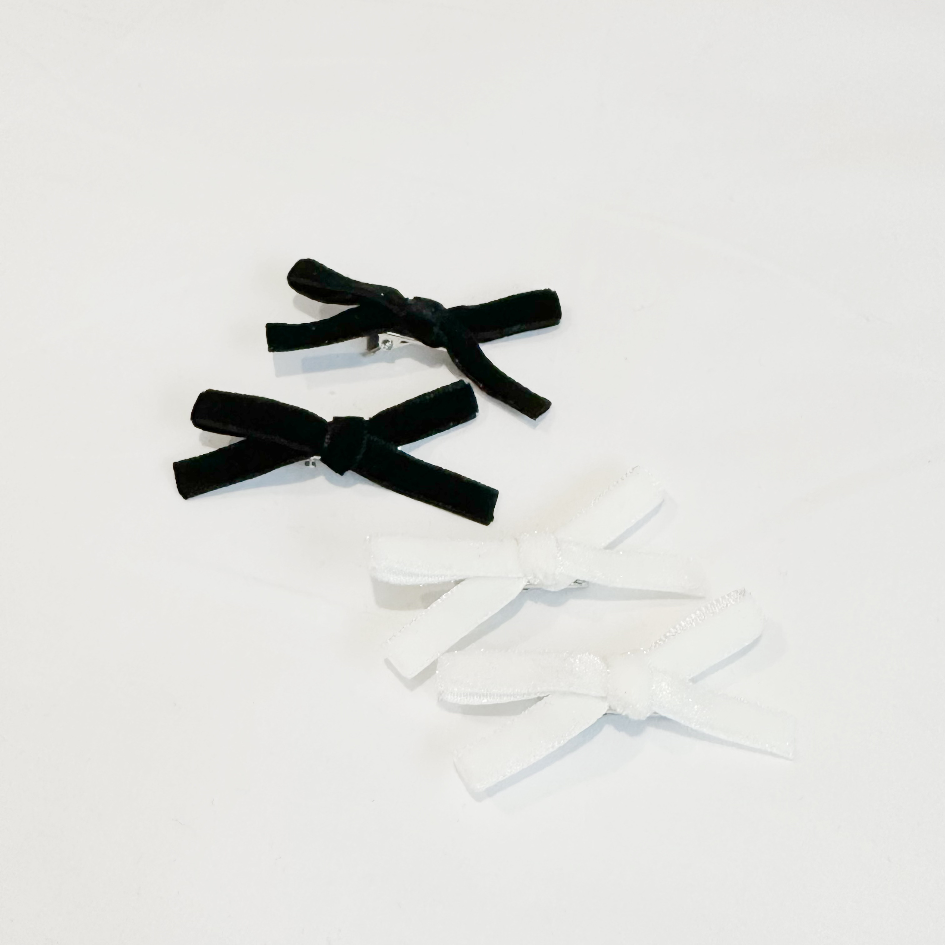 絨面蝴蝶小髮夾