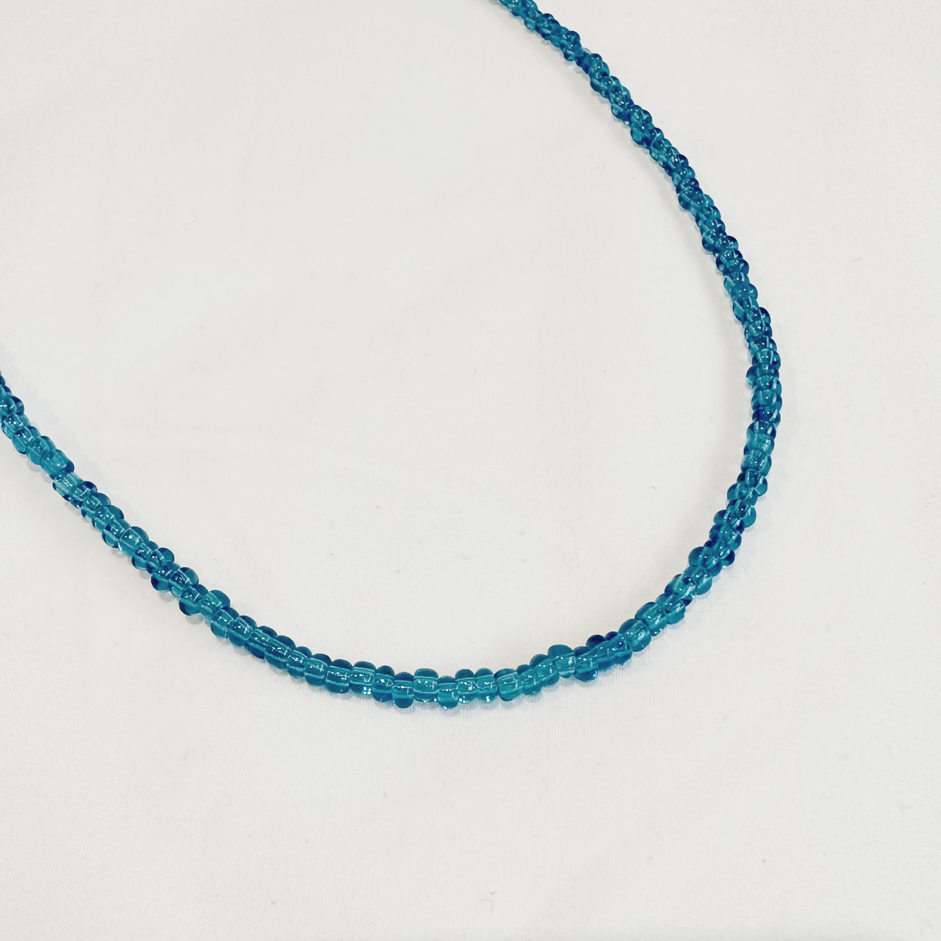 透明感珠珠可調頸鏈