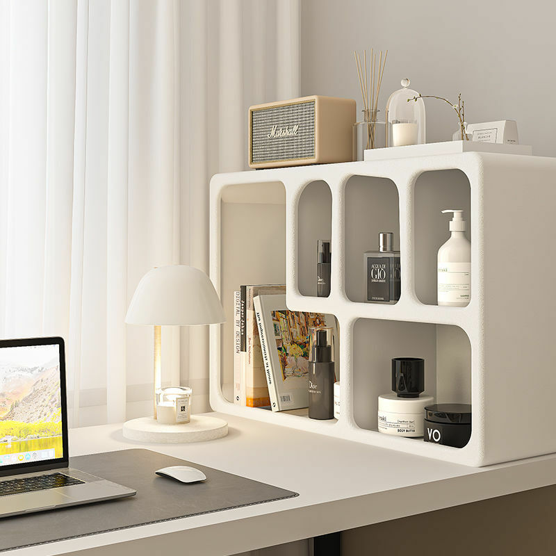 《2757》清新純白香水展示收納櫃