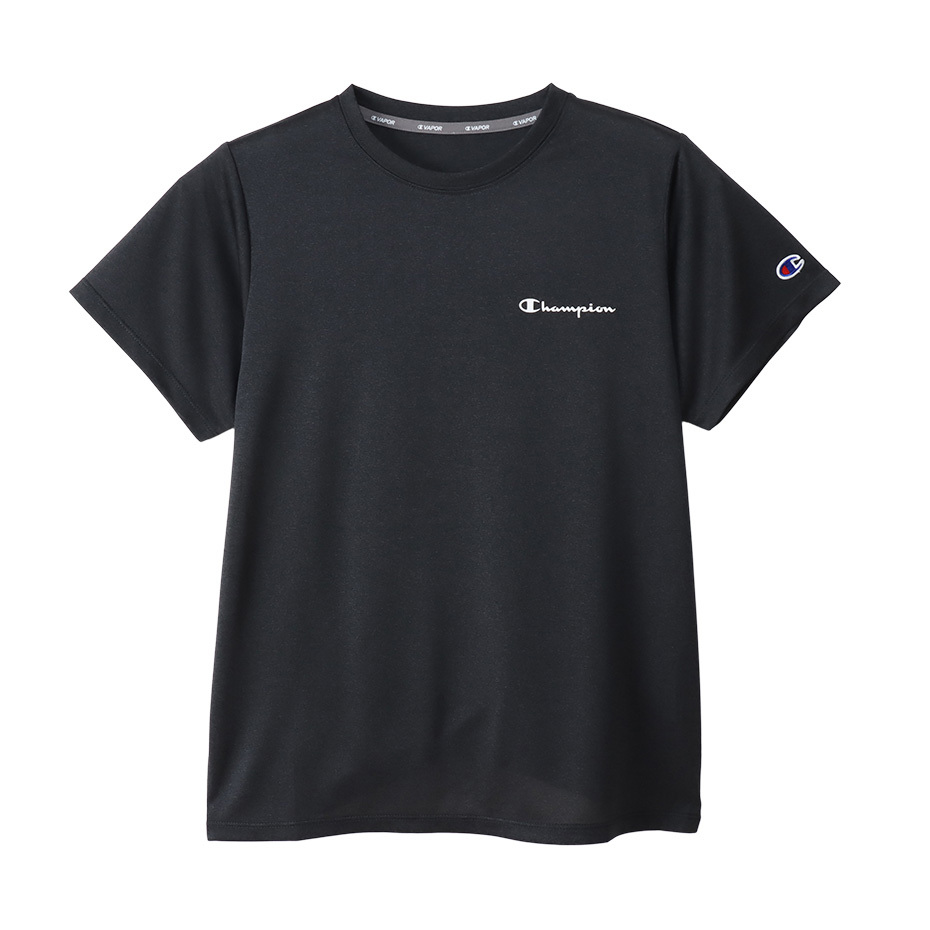 女款-SPORTS LOGO休閒運動短袖TEE-黑色（CW-XS301-090）