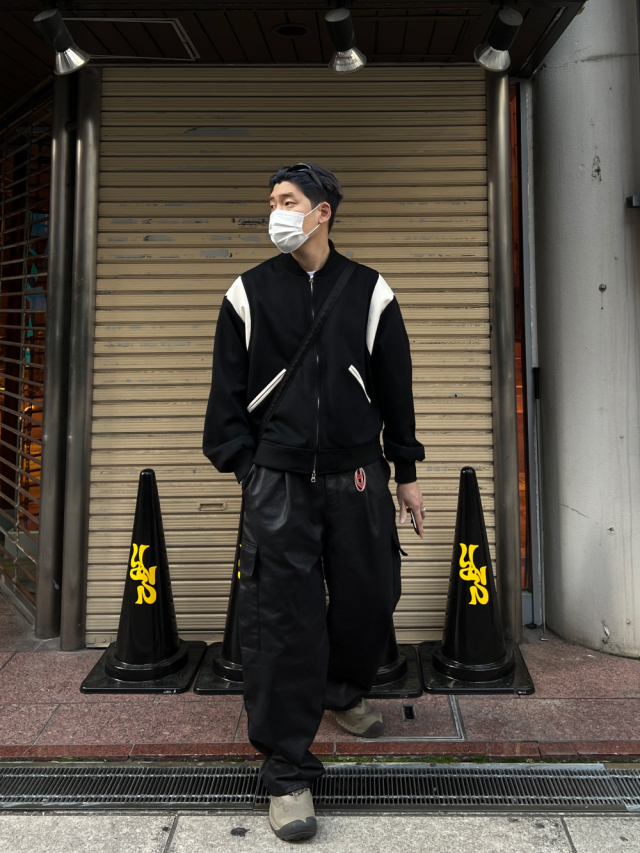 🇰🇷韓國 槍背帶 拼接 雙拉鍊 棒球外套 夾克