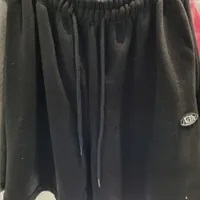 [S] ADLV CIRCLE PATCH TRAINING SHORTS,BLACK, ADLV23SS-SPTMCW-BLK (SAV228)