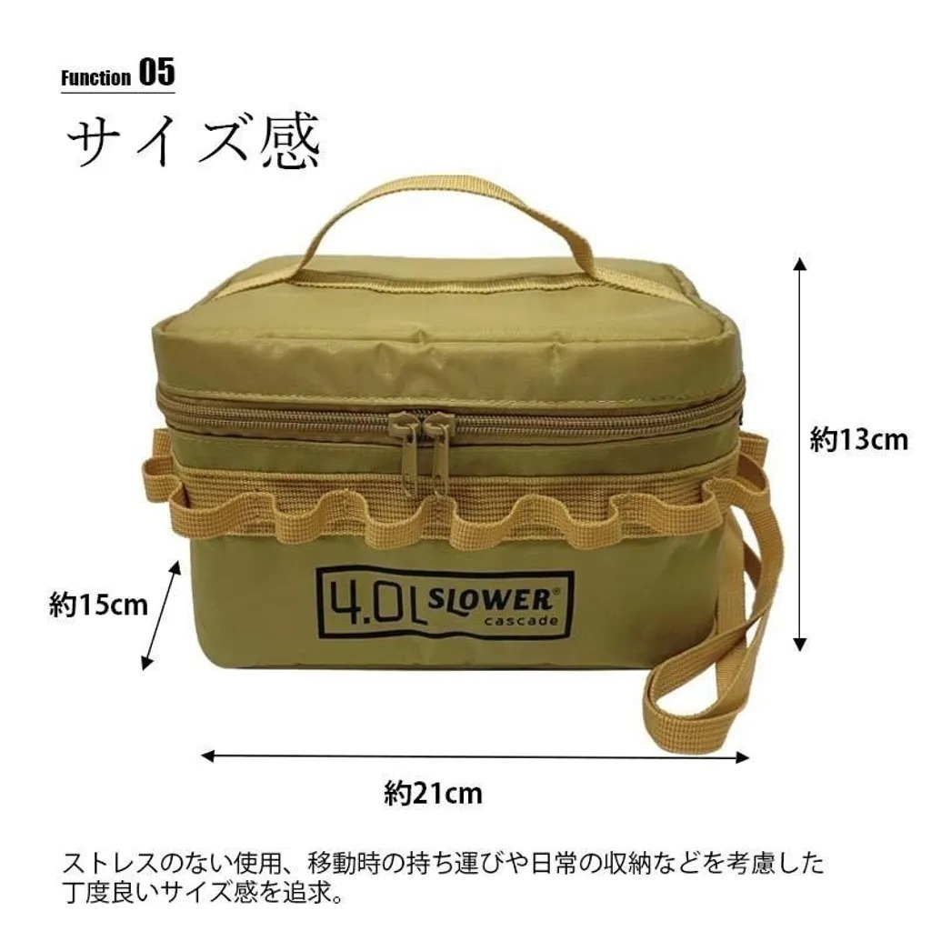 SLOWER - 隨行保冰背袋 三色