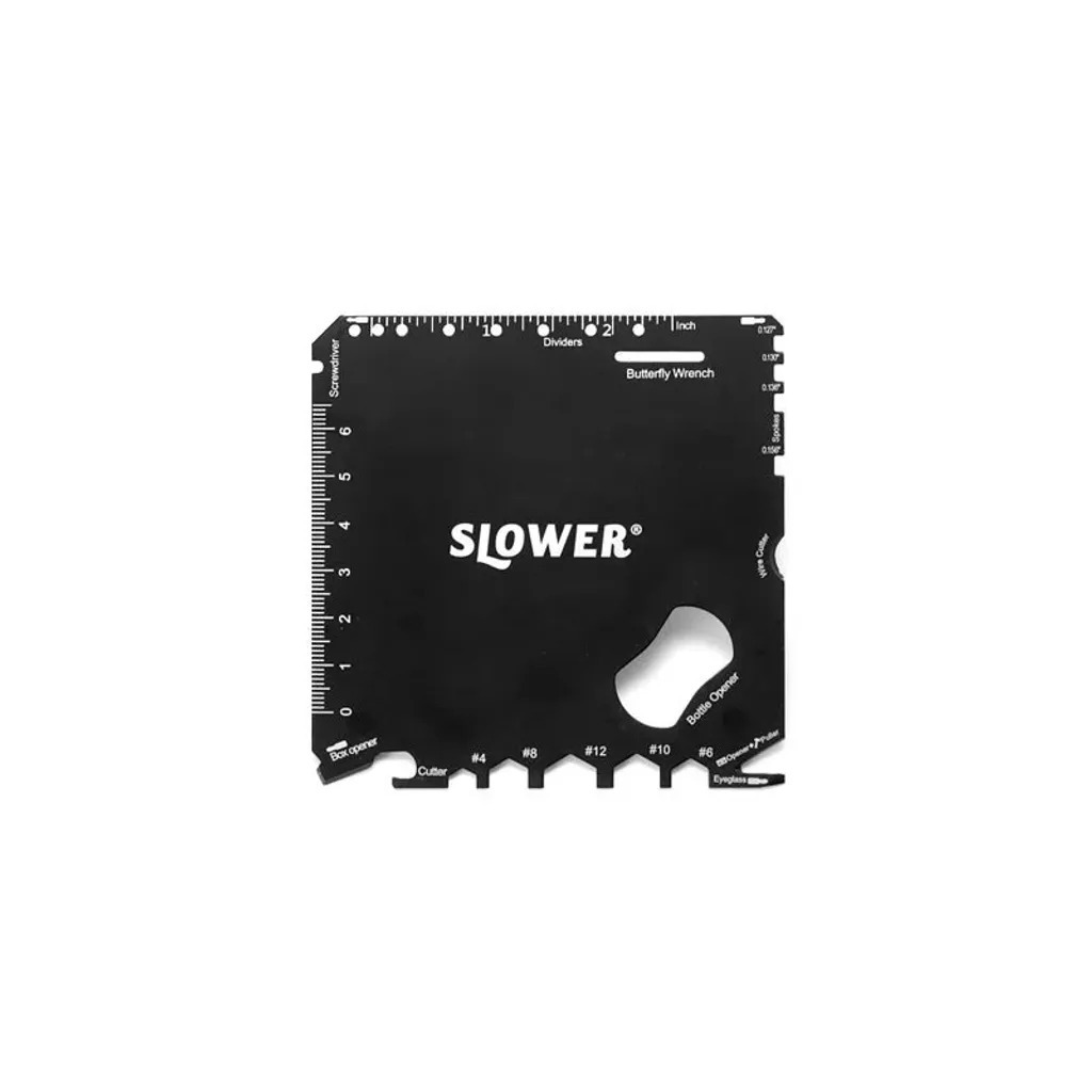 SLOWER - 多功能金屬杯墊(2入)