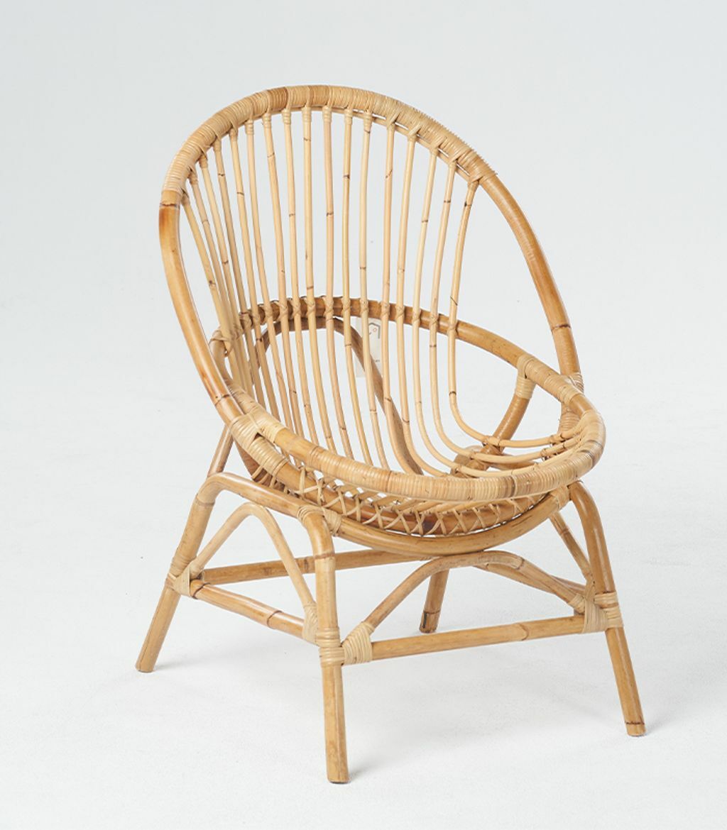 【 ouRattan 窩籐】籐製貝殼椅