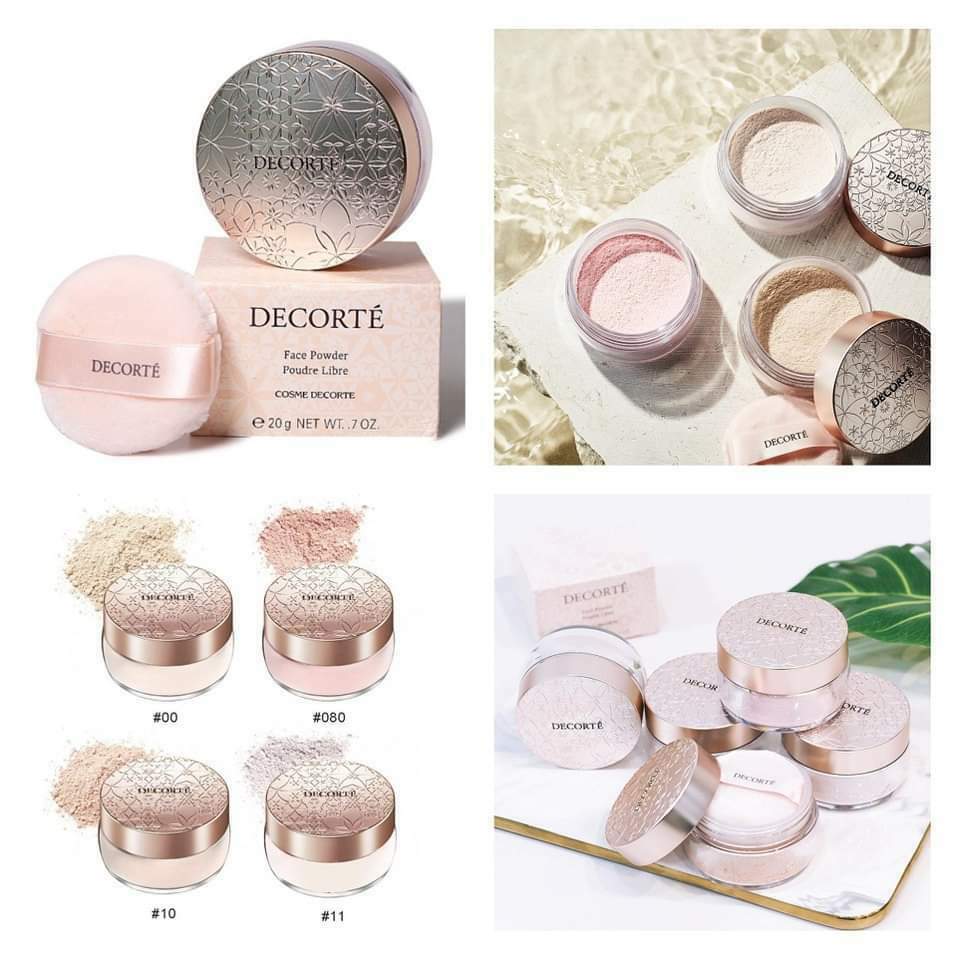 日本Decorte 裸光絲柔蜜粉20g