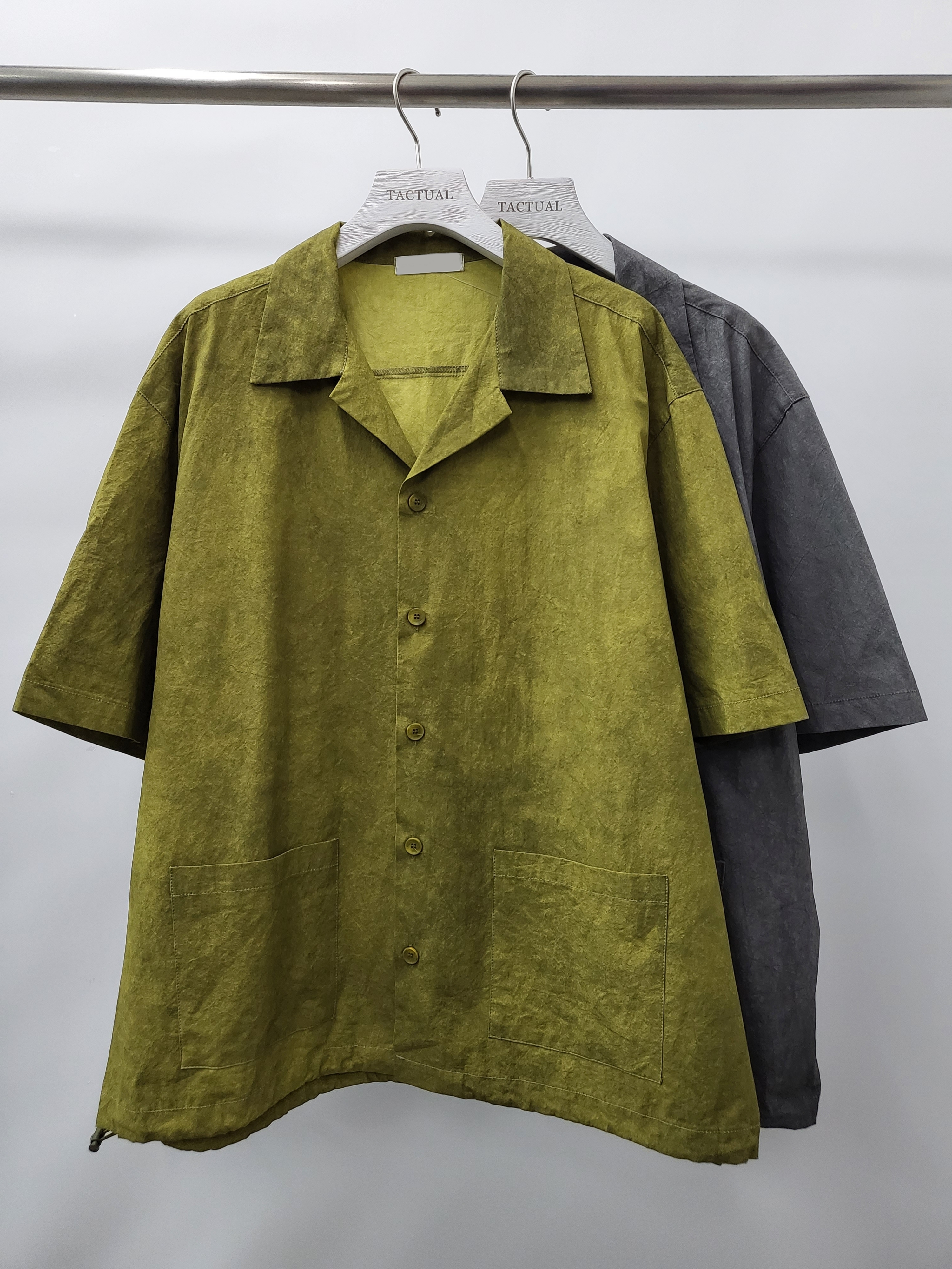 淨色可束腳短袖恤衫 S2111